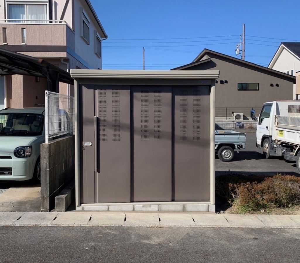 ごみ収集庫設置